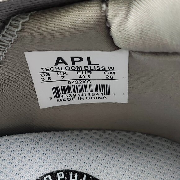 APL TechLoom Bliss Women Size 9.5 (EU40.5) Cement/White Running Shoe NWOTB - Picture 11 of 16